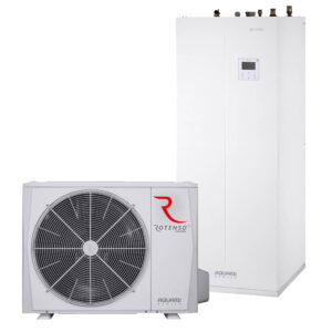 Rotenso Aquami All in Split Hydrobox Wi-Fi 6kW õhk-vesi soojuspump 190-liitrise kuumaveepaagiga